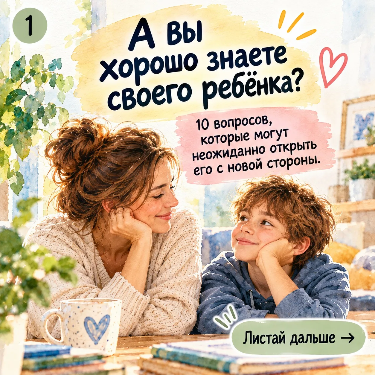 Мы все понимаем, что очень хорошо знаем своего ребенка. А потом задаешь один неожиданны...