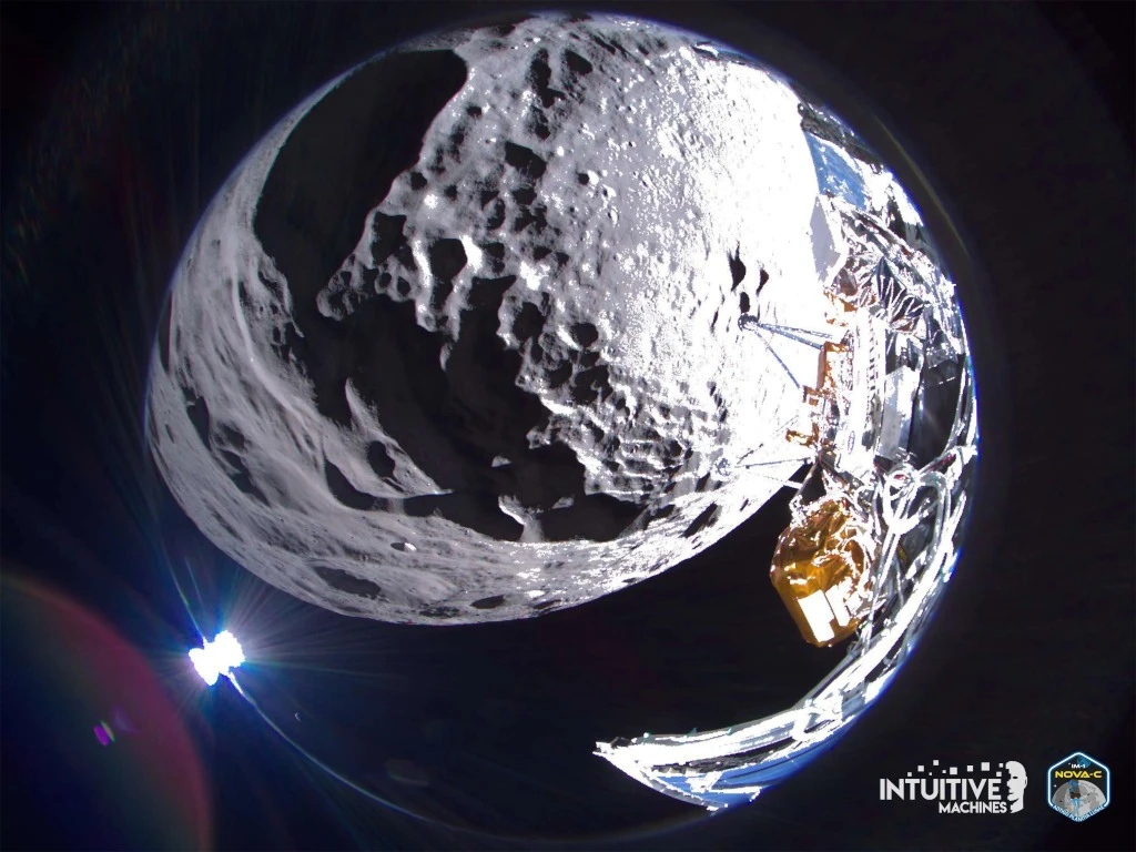 «Одиссей» направляется к Луне [Космокадр 24.02.2024]