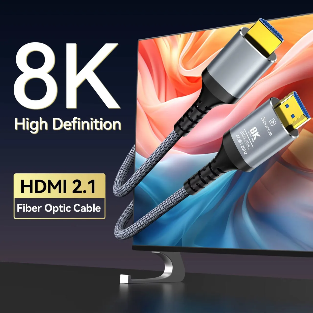 📣8K HDMI оптический кабель