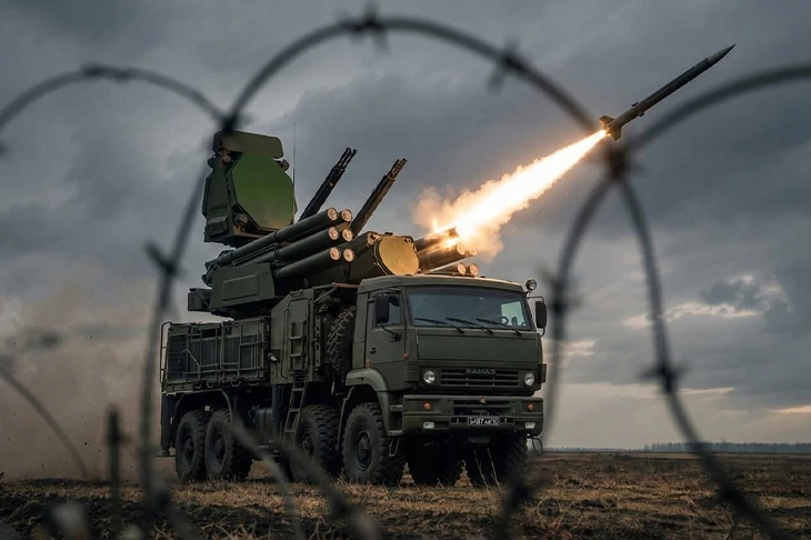 Российские военные продолжили наносить удары беспилотниками по логистическим центрам и ...
