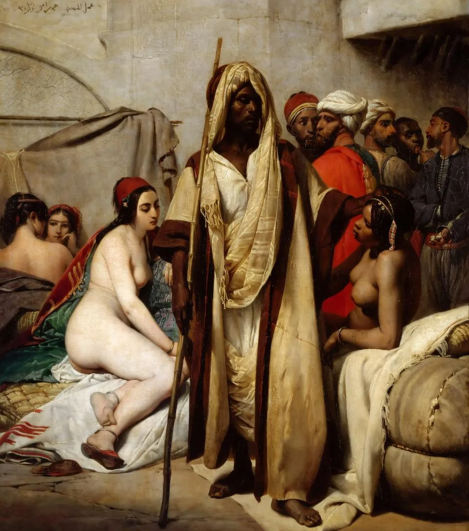 🎨 Орас Верне — «Невольничий рынок» (1836)