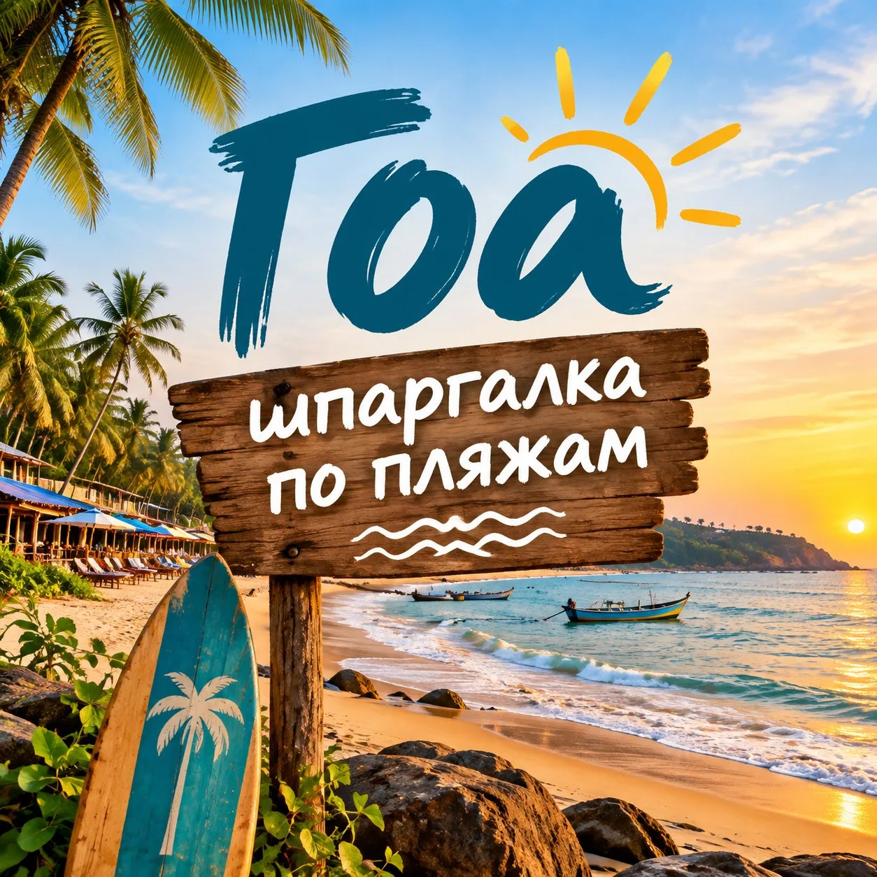 🌴 ГОА: ШПАРГАЛКА ПО ПЛЯЖАМ 🌴