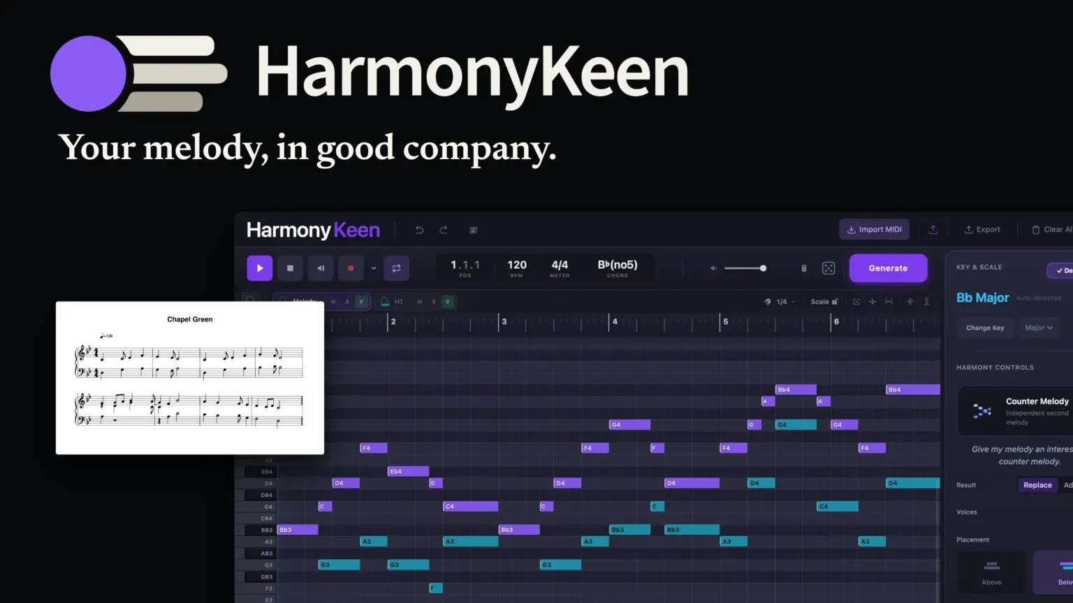 HarmonyKeen — это автономное приложение и плагин, позволяющий создавать редактируемые г...