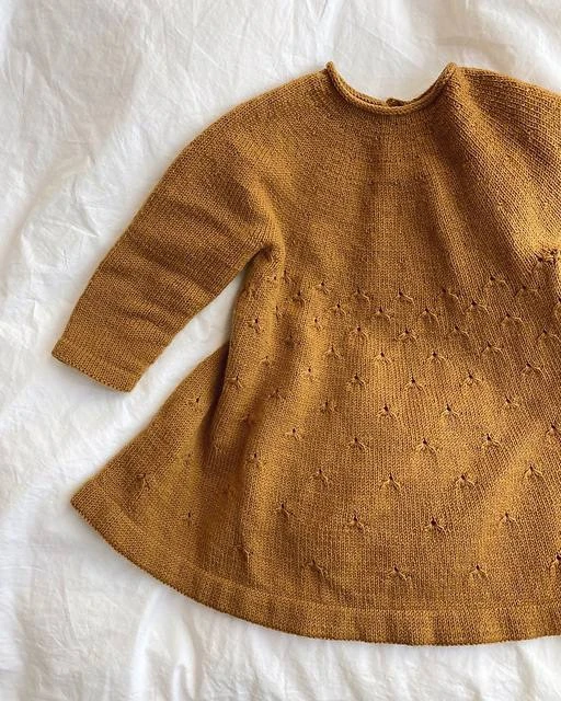 Детское платье. Описание 🧶