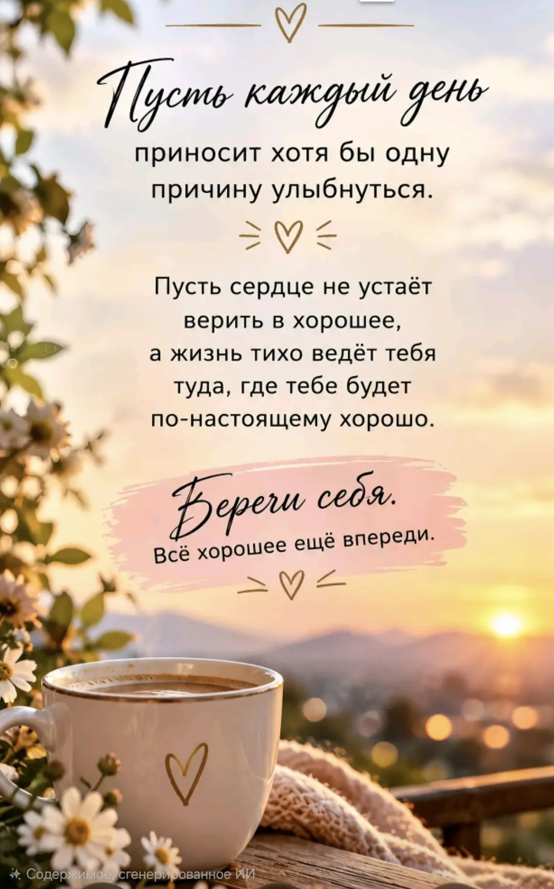 Доброе утро, мои хорошие❤