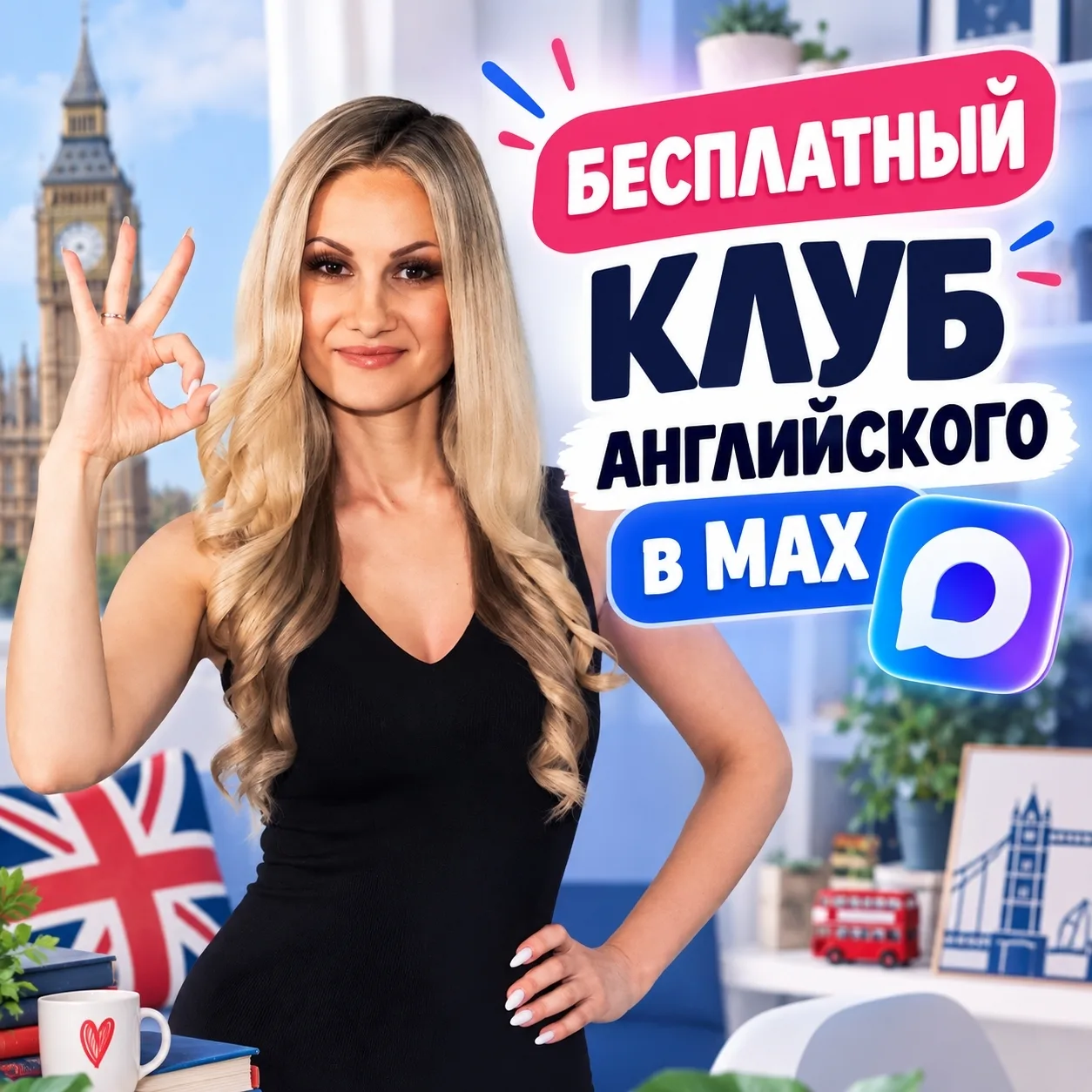 БЕСПЛАТНЫЙ КЛУБ АНГЛИЙСКОГО В MAX