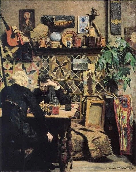 🎨 Шахматы в искусстве