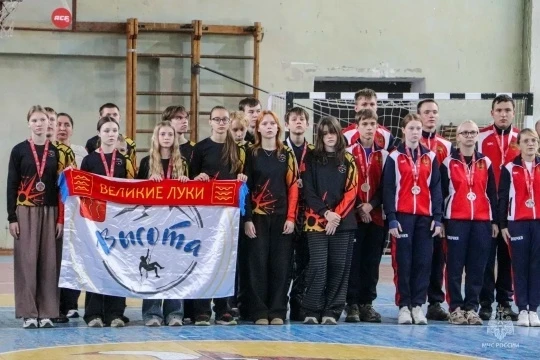 Бронза великолукских спасателей на «Школе безопасности»