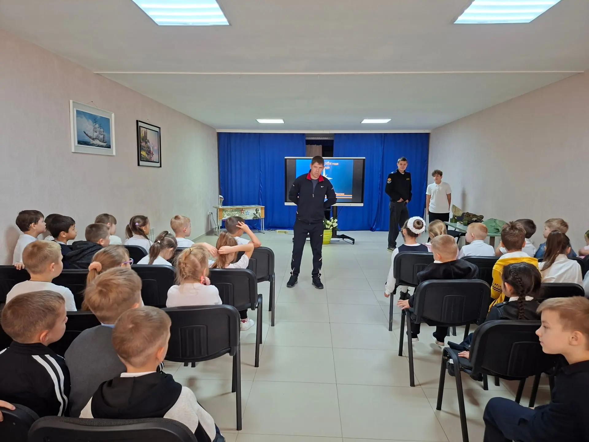 В нашей школе прошёл открытый урок по гражданской обороне