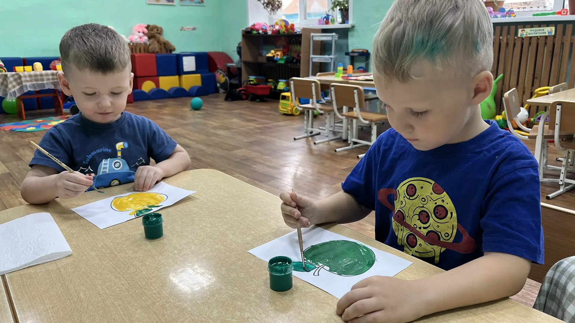 🍎🎨 Наш фруктовый сад растёт вместе с нами! 🍏🌳