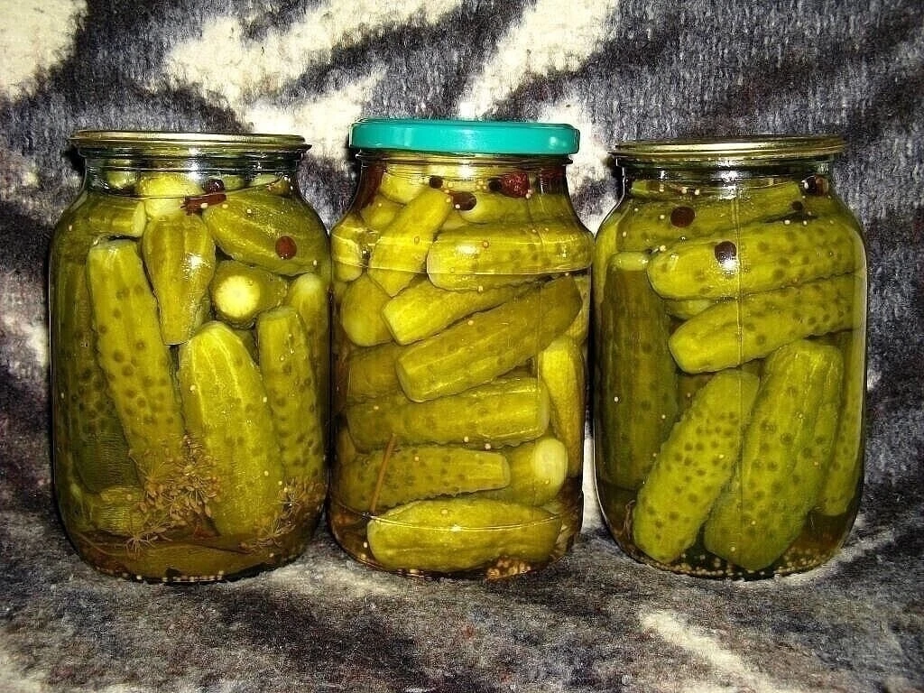 Сладкие маринованные огурчики
