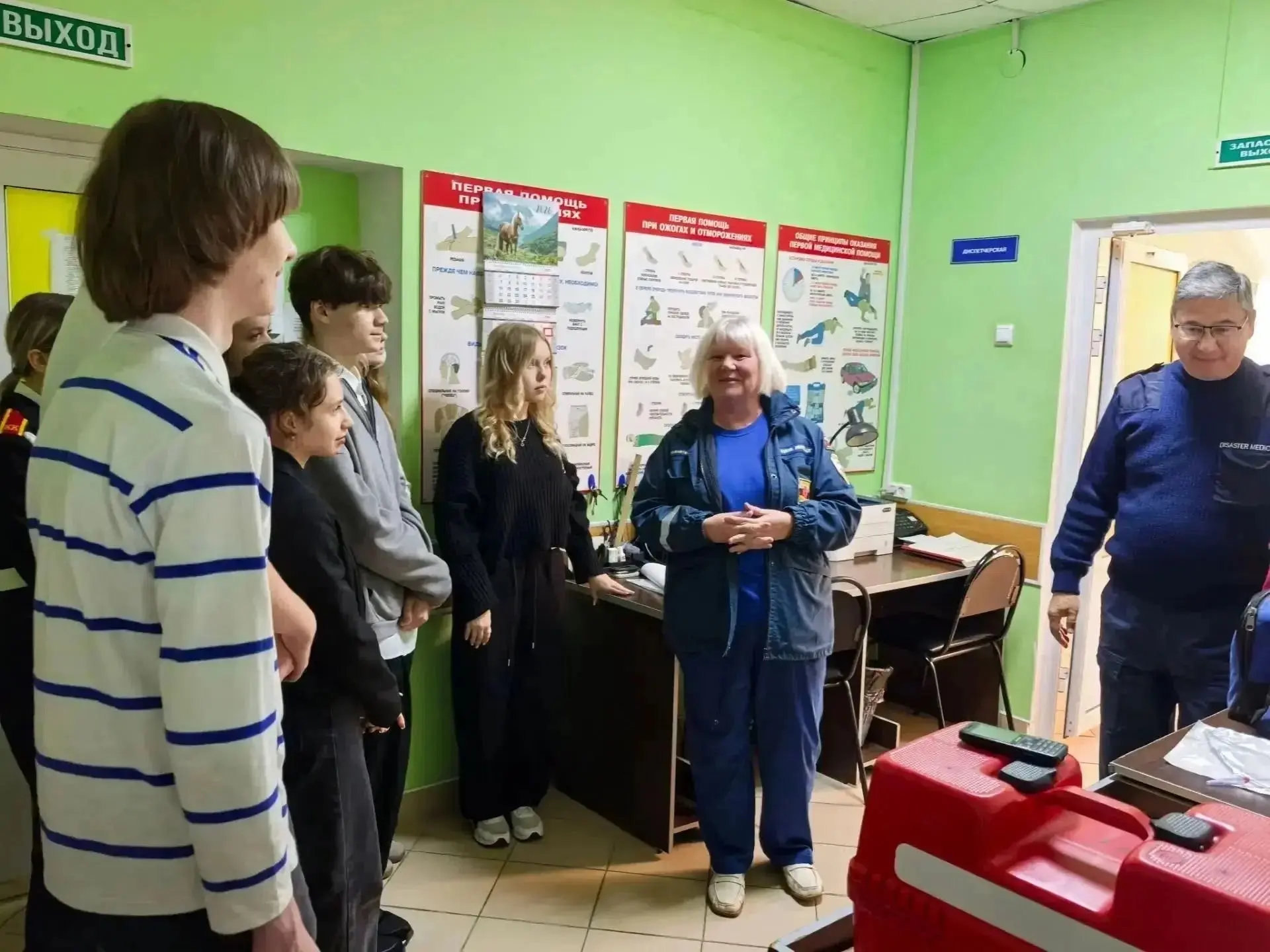 🩺 Елецкие школьники познакомились с работой службы скорой медицинской помощи