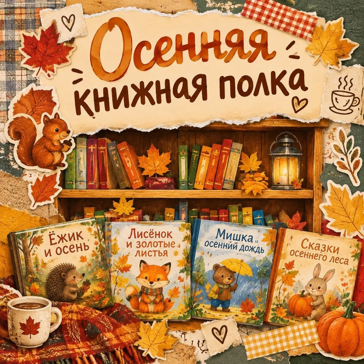 🍂 Чему учат осенние сказки? Подборка книг с воспитательным эффектом