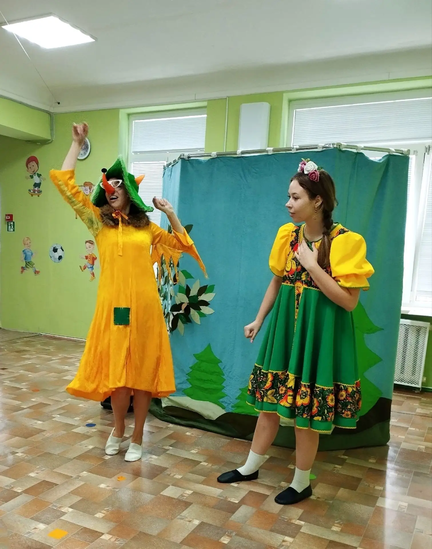 ✨ В наш садик заглянул театр с удивительным спектаклем «Волшебный детский сад»!