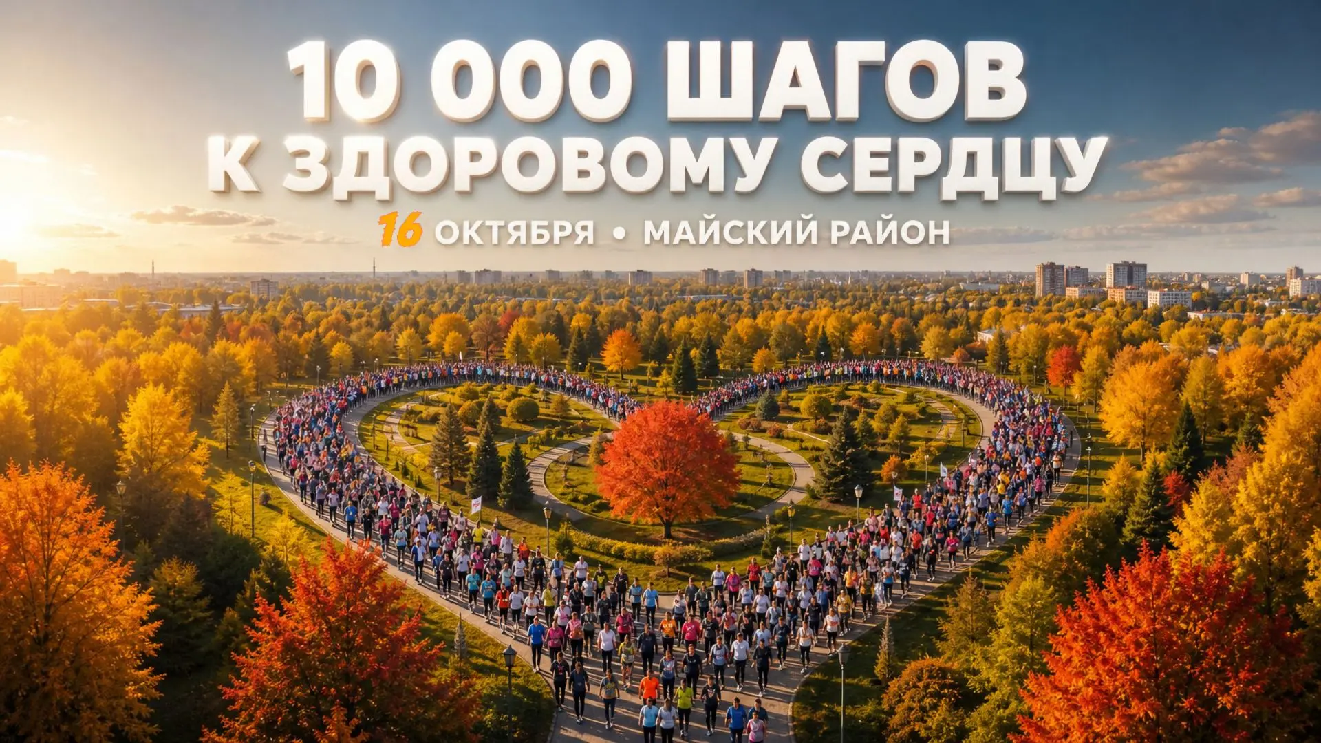 Внимание, Майский район! Приглашаем на самую добрую и полезную прогулку этой осенью!