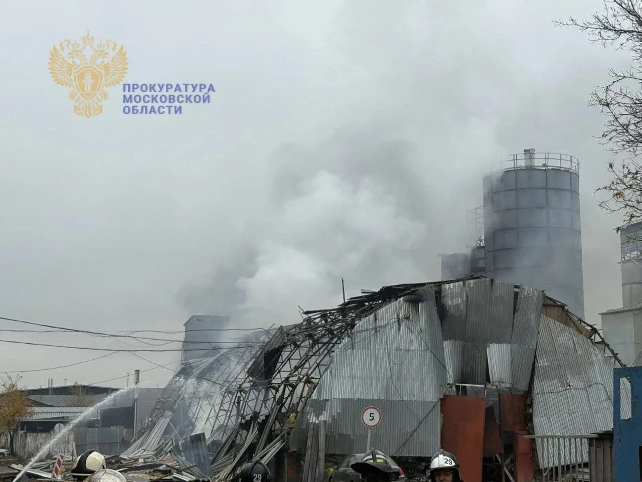Подольская городская прокуратура контролирует установление обстоятельств пожара на терр...