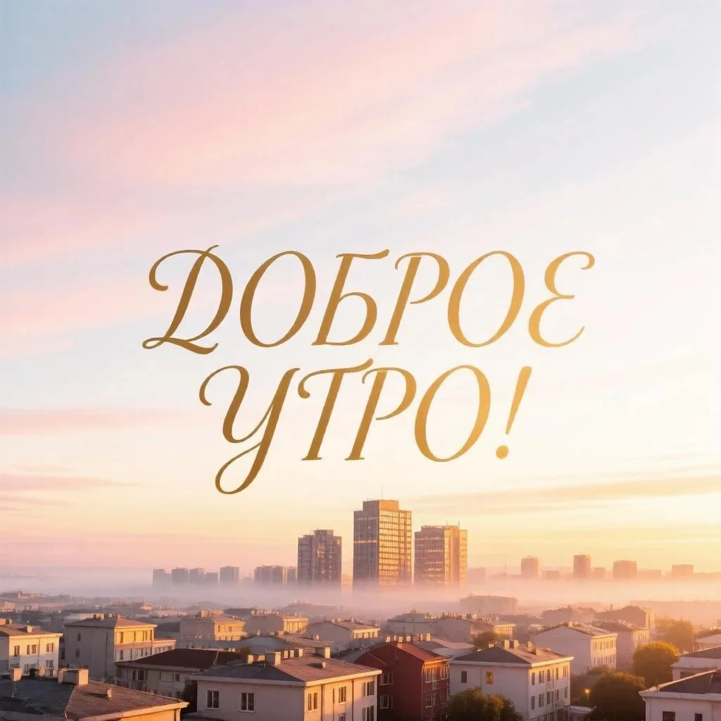Доброе утро