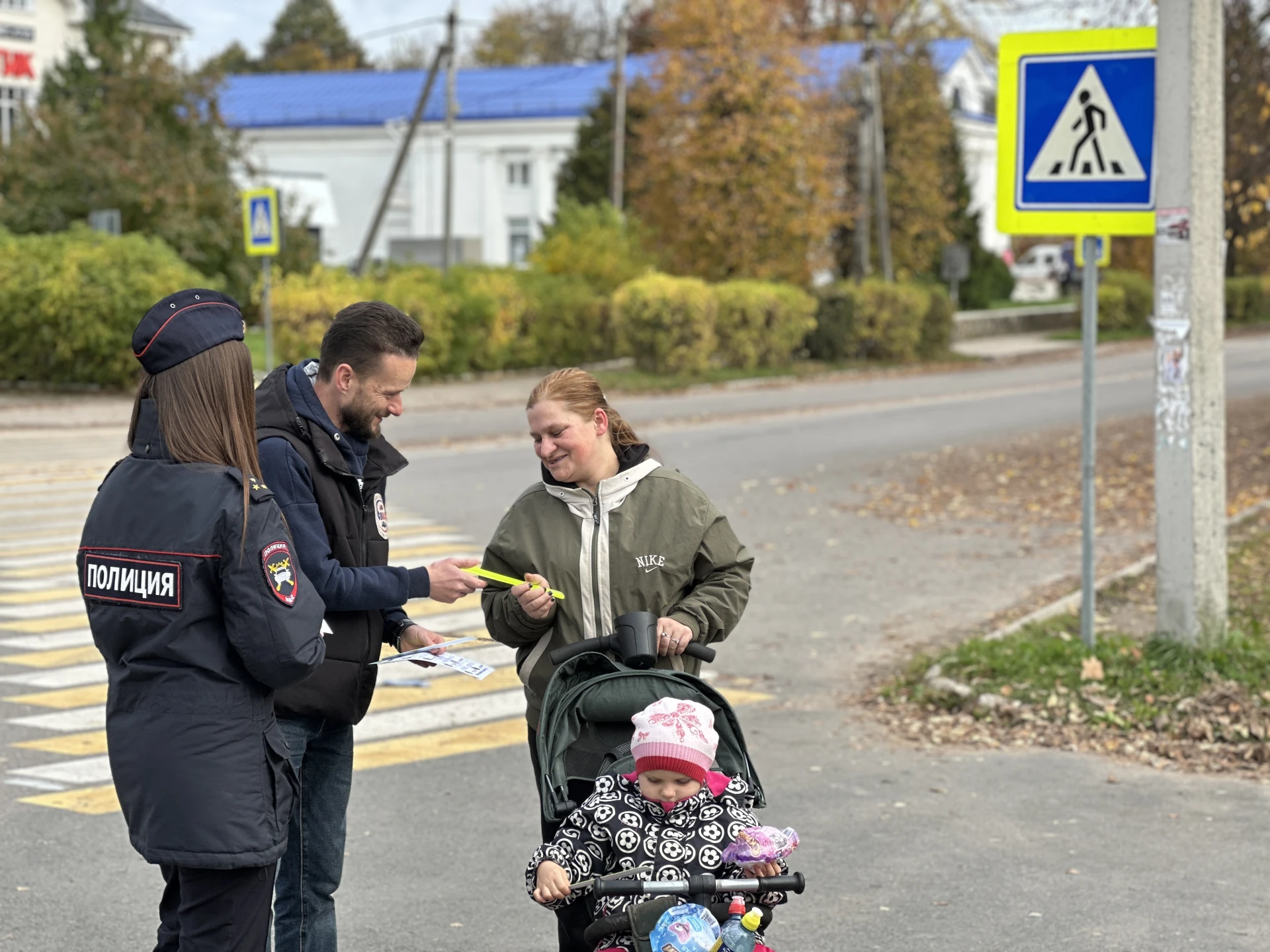 Профилактическая акция «Главный на дороге — человек» прошла в городе Остров