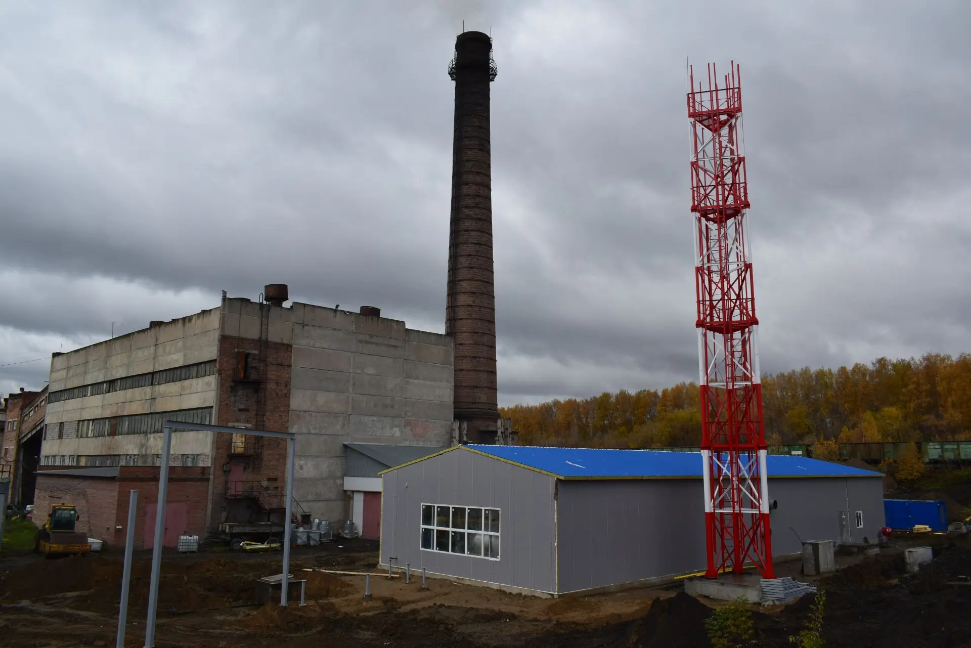 🔥 Новая газовая котельная в Ложке строится с опережением графика