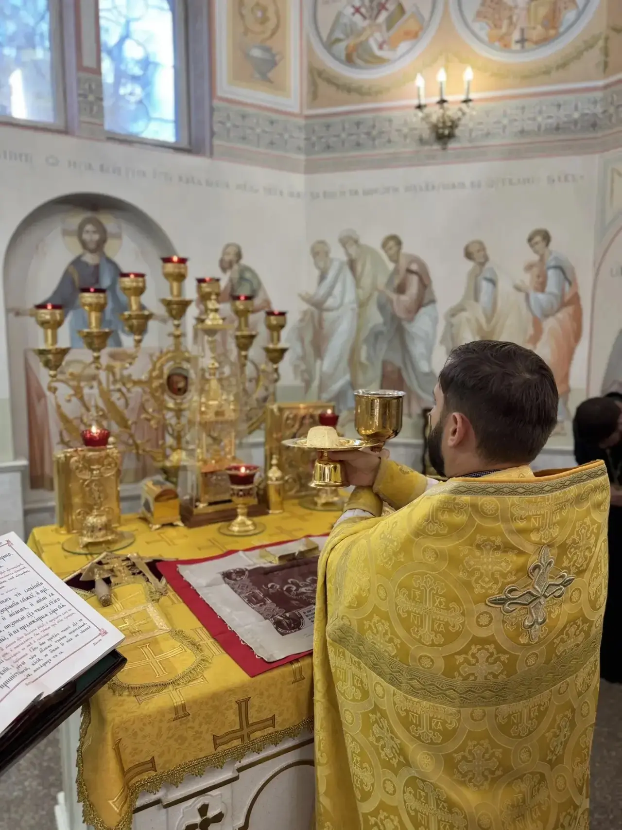 🕊️ Воскресное богослужение в храме Вознесения Господня