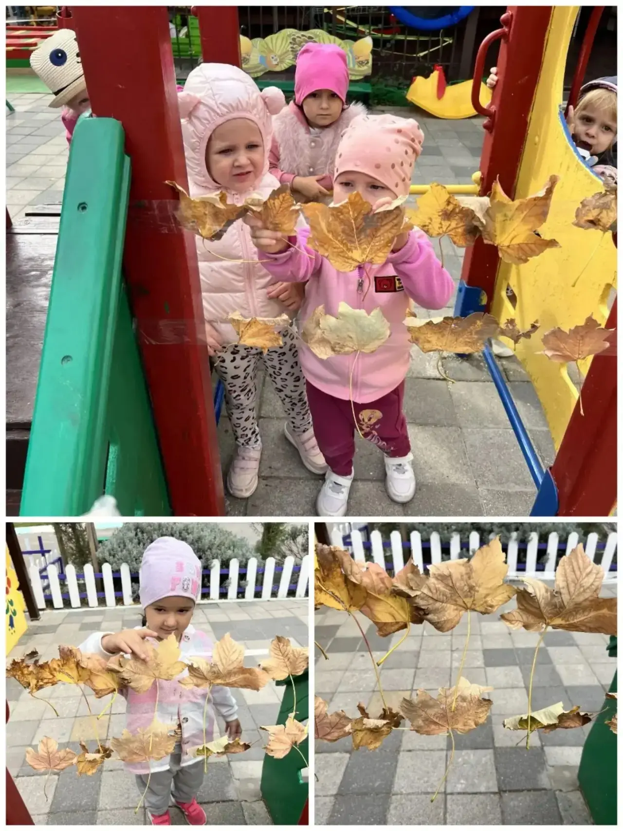 🍁ГИРЛЯНДА ИЗ ЛИСТЬЕ🍁🍂🍁🍁🌞
