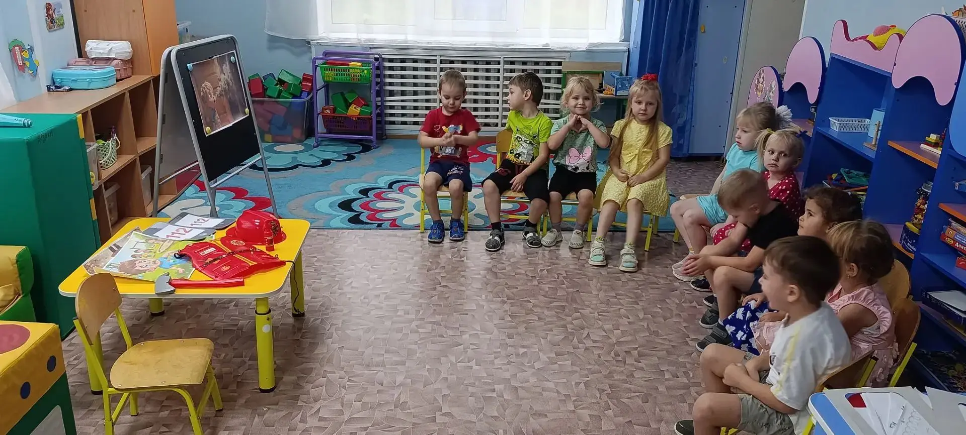 🆘 «Звонок спасателю»: учимся безопасности с улыбкой!