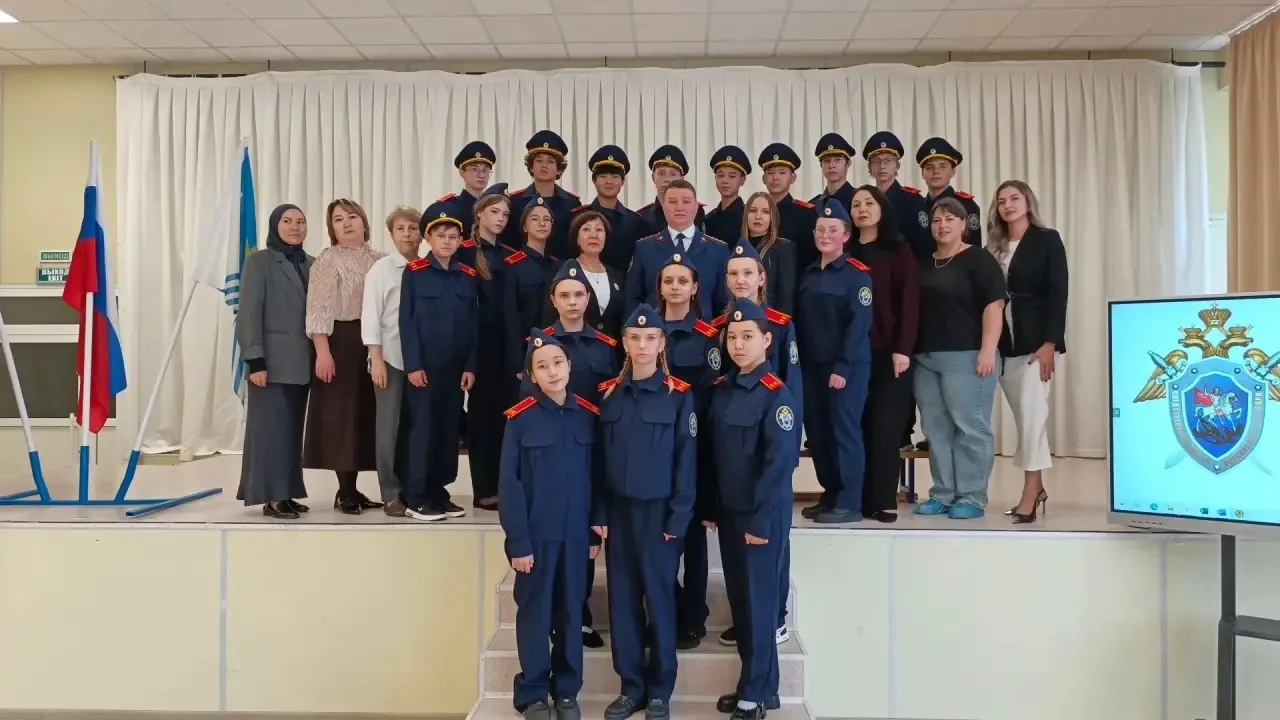 🎖 Торжественный день для 8А кадетского класса!