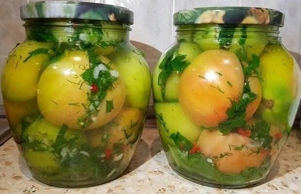 🍅 ЗЕЛЁНЫЕ ПОМИДОРЫ ПО-КАВКАЗСКИ