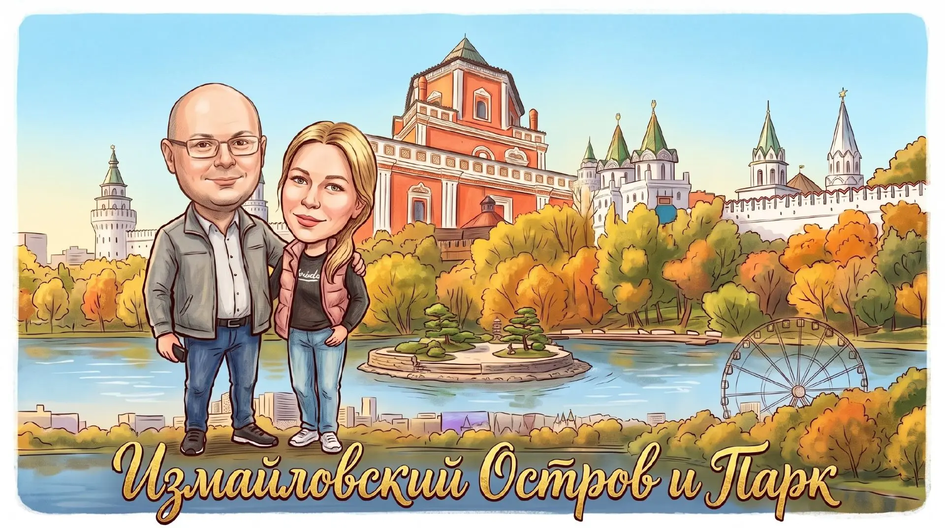 Измайловский остров, Серебряно‑Виноградный пруд и Измайловский парк