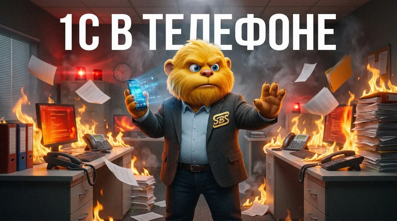 📌 Бухгалтерия больше не сидит за компьютером: 1С влезла в ваш телефон