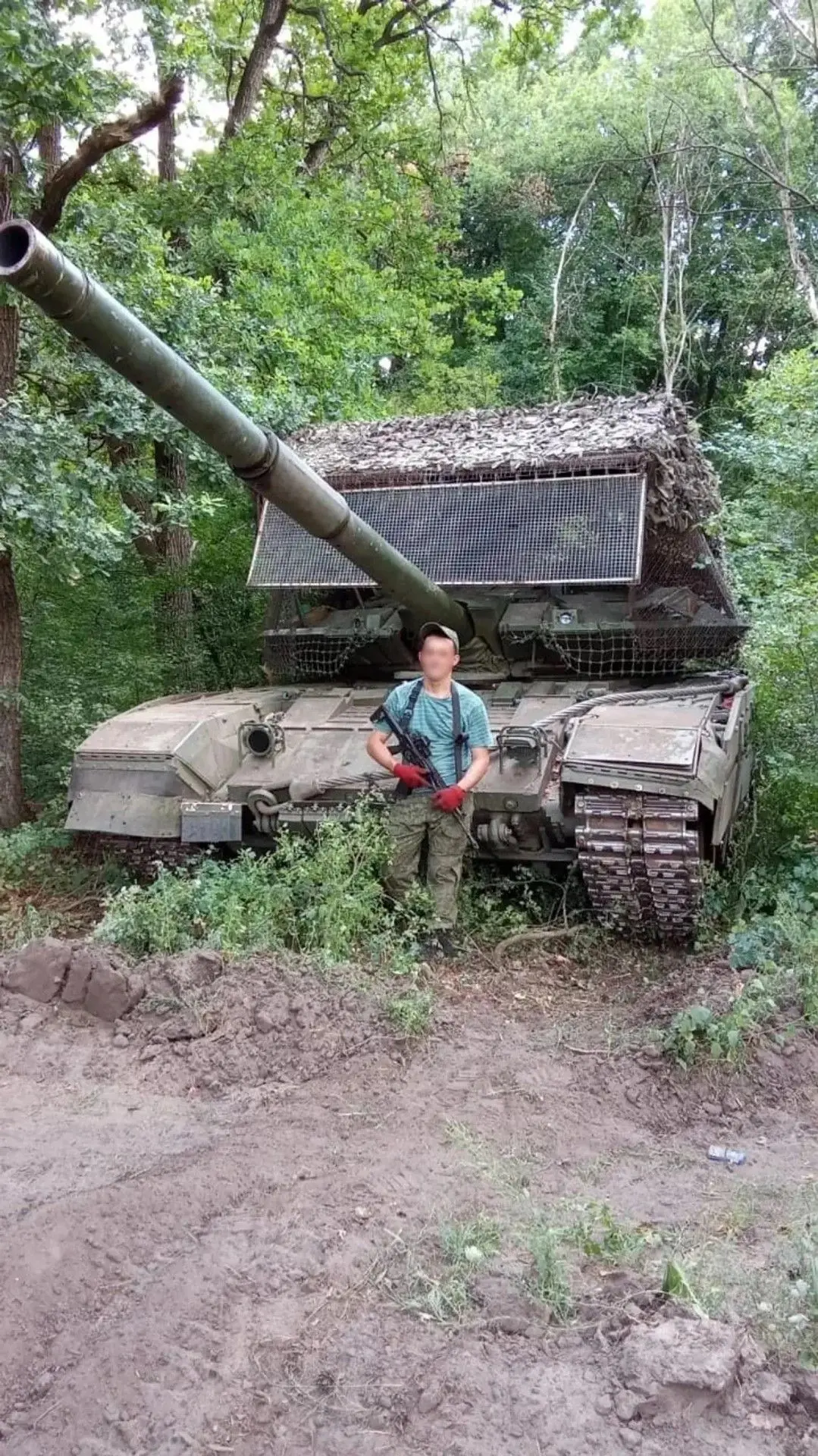 Танкист из Янаульского района награждён медалью «За воинскую доблесть» II степени