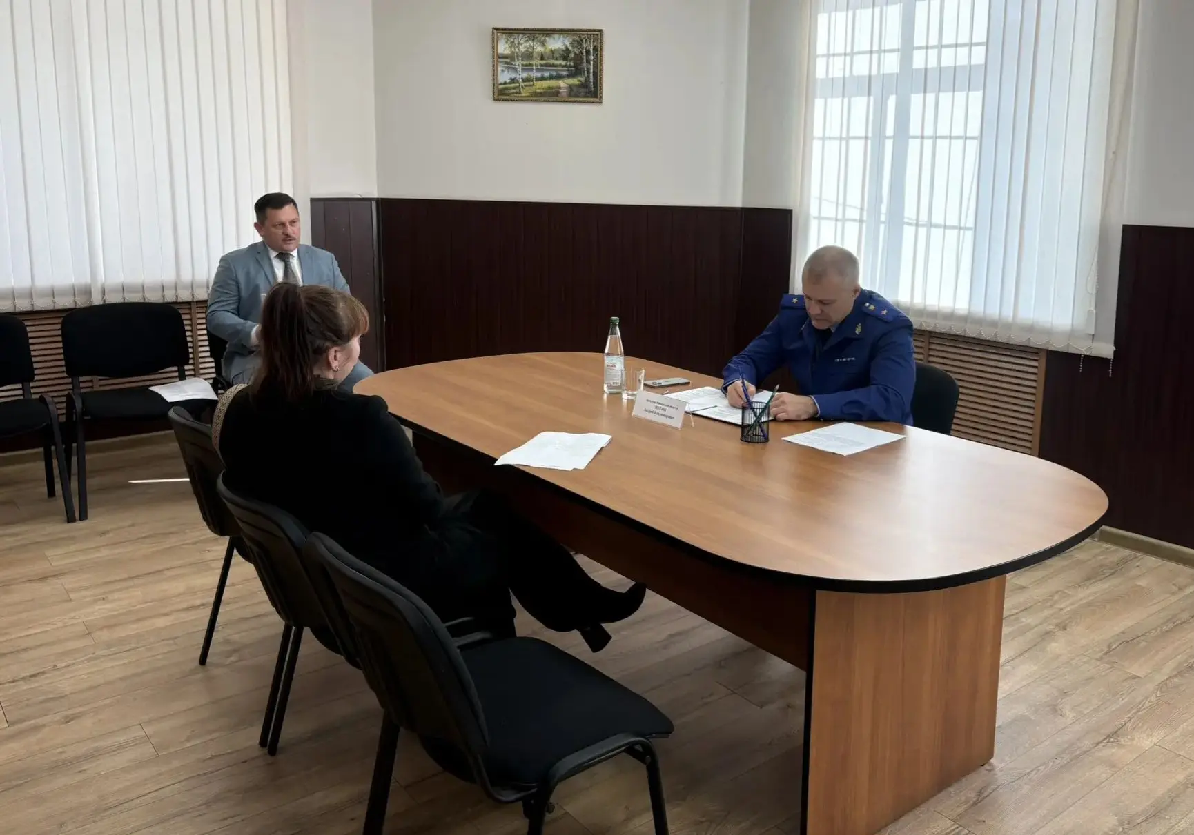 Прокурор области Андрей Жугин провел личный прием граждан в прокуратуре Заволжского района