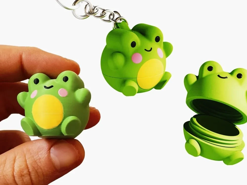Брелок контейнер «Лягушонок» 🐸