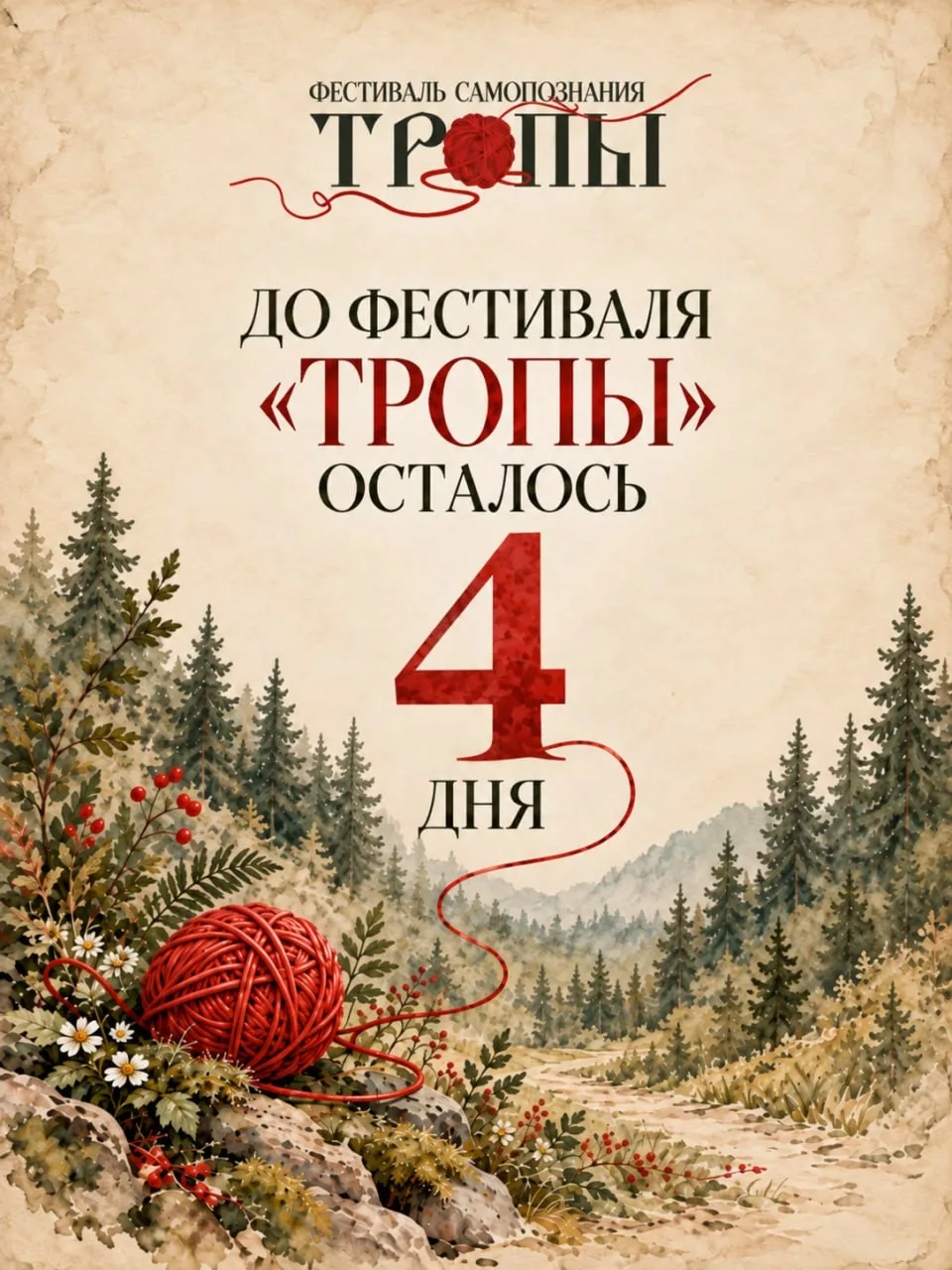 🧶4 дней