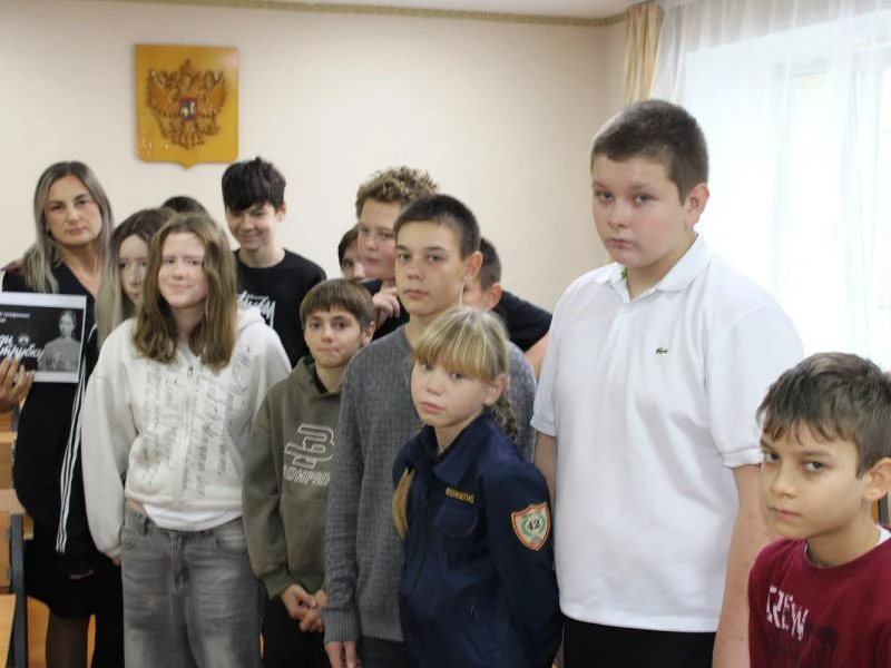 Курганские школьники с целью профилактики посетили ЦВСНП УМВД России по Курганской области