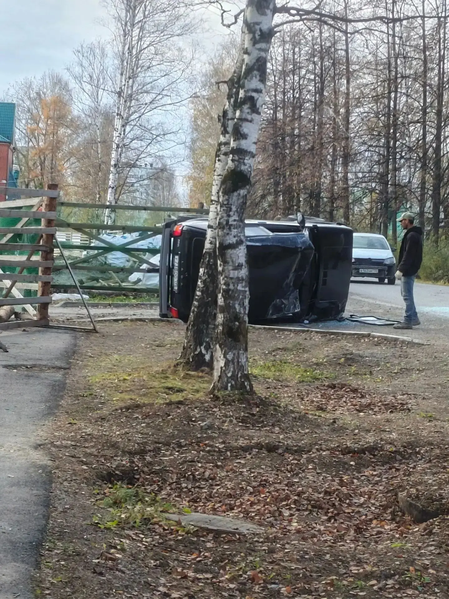 От подписчика: Дтп у больничного городка перевертыш