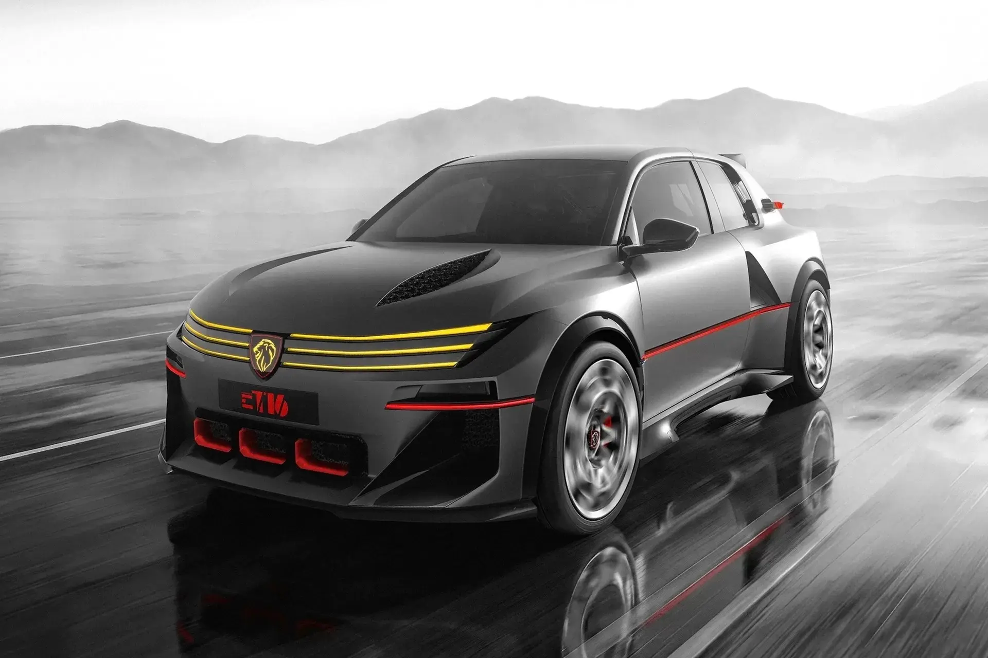 Peugeot представила на Парижском автосалоне 2026 года электрический концепт E-T16, вдох...