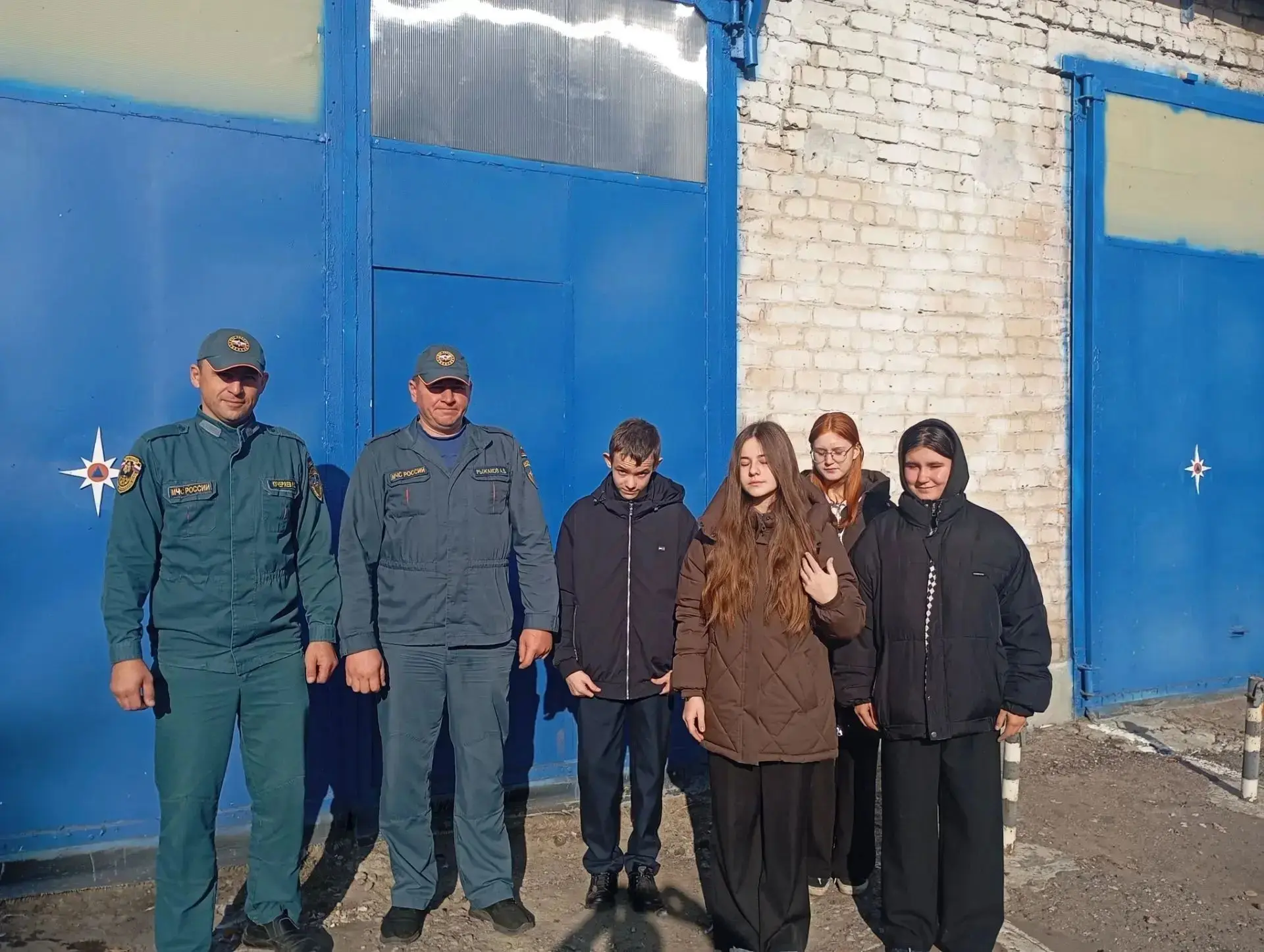 Экскурсия в пожарную часть.