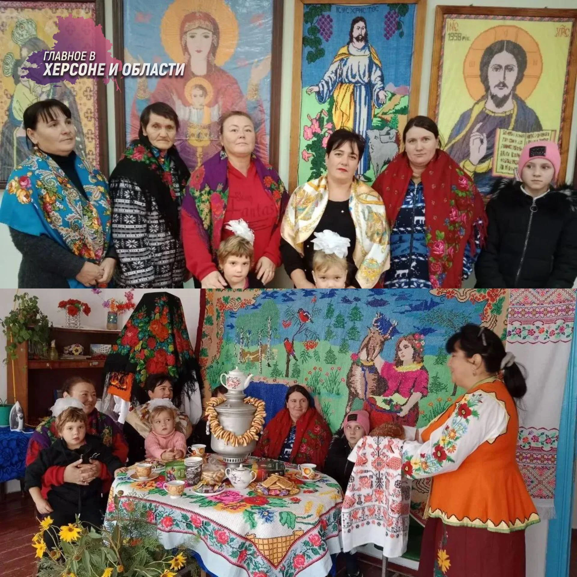 В Нижних Торгаях провели «Покровские посиделки» с выставкой народных умельцев