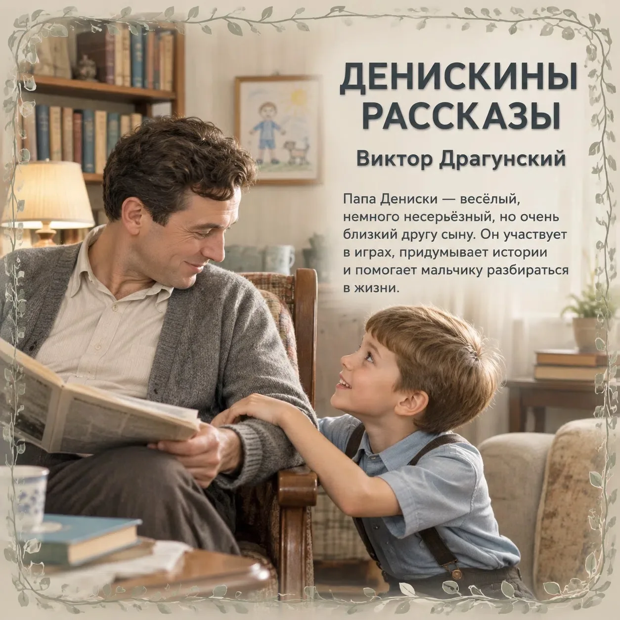 🎉 Ко Дню отца мы подготовили для вас тёплую литературную подборку — книги, в которых о...