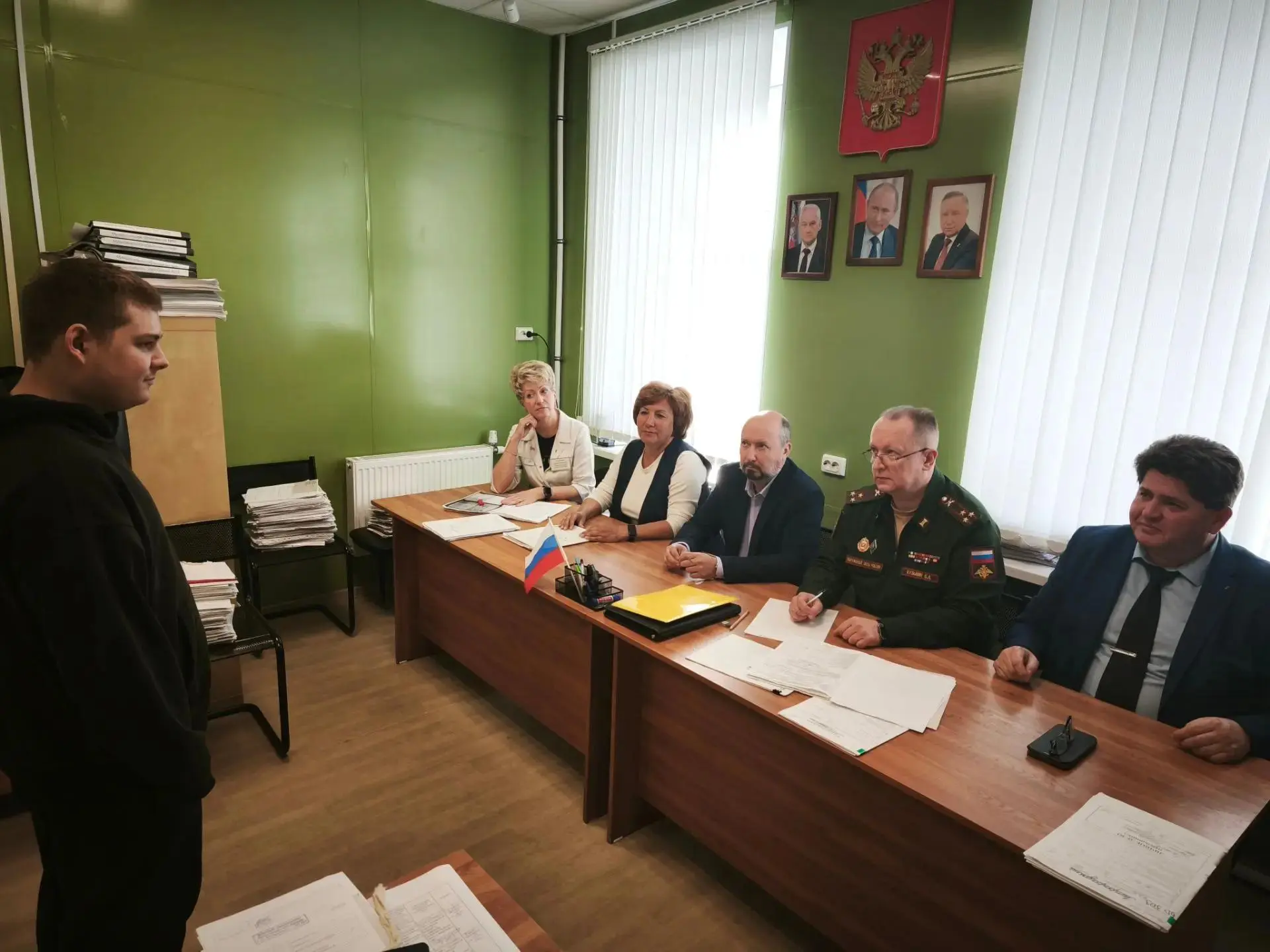 Глава местной администрации муниципального округа Введенский Сергей Колядин принял учас...