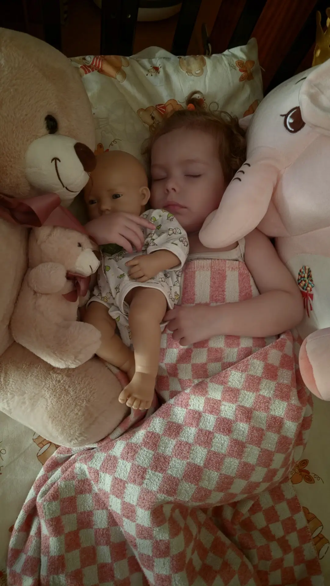 Сон в "теплом кругу" 🧸☁️✨🌙💤💖