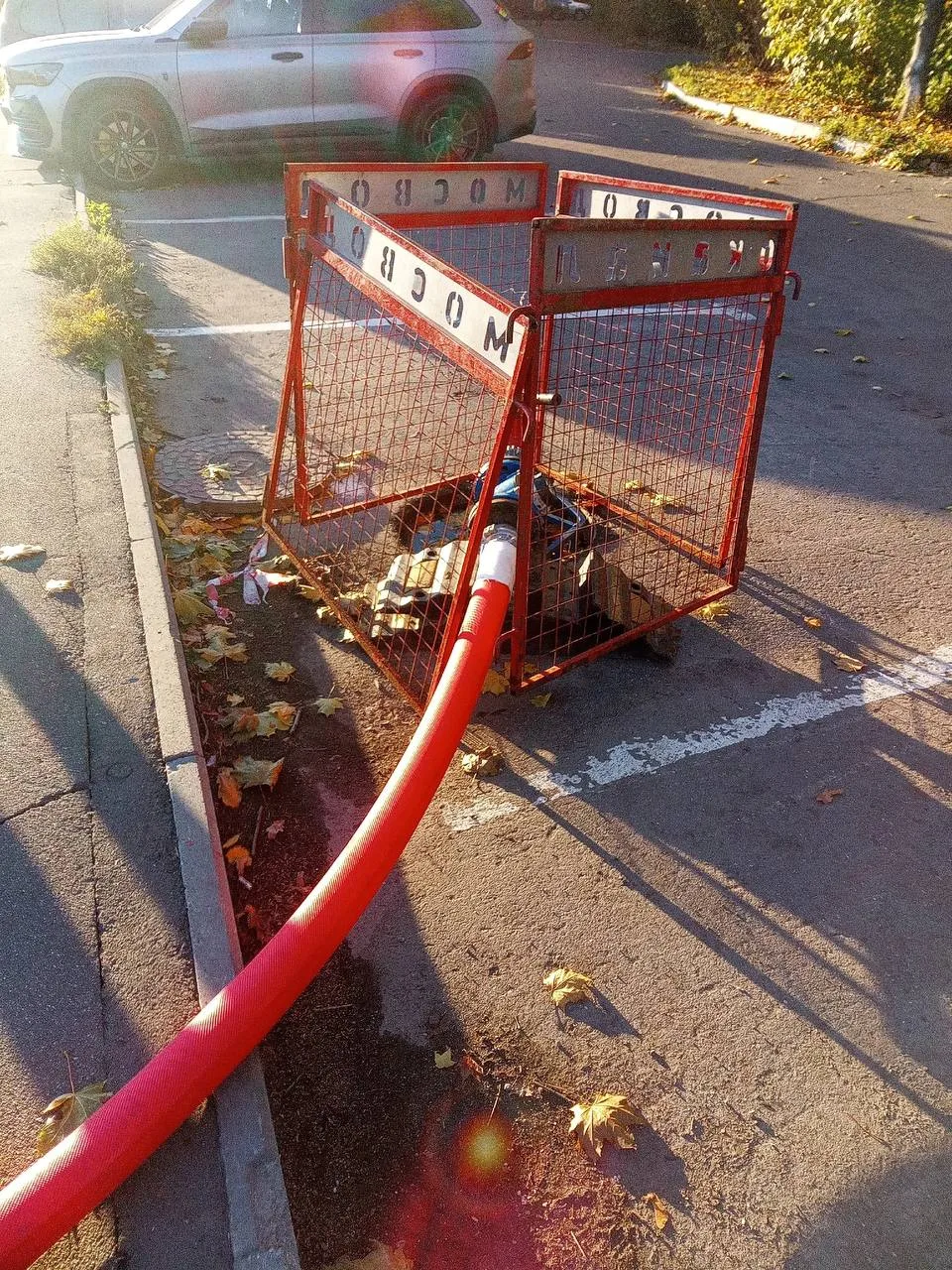 Наполнение пруда водой будет проходить вплоть до 12 октября.