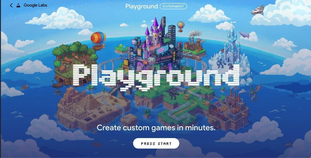 Google запускает Playground — бесплатную платформу, где игры можно собирать прямо в бра...