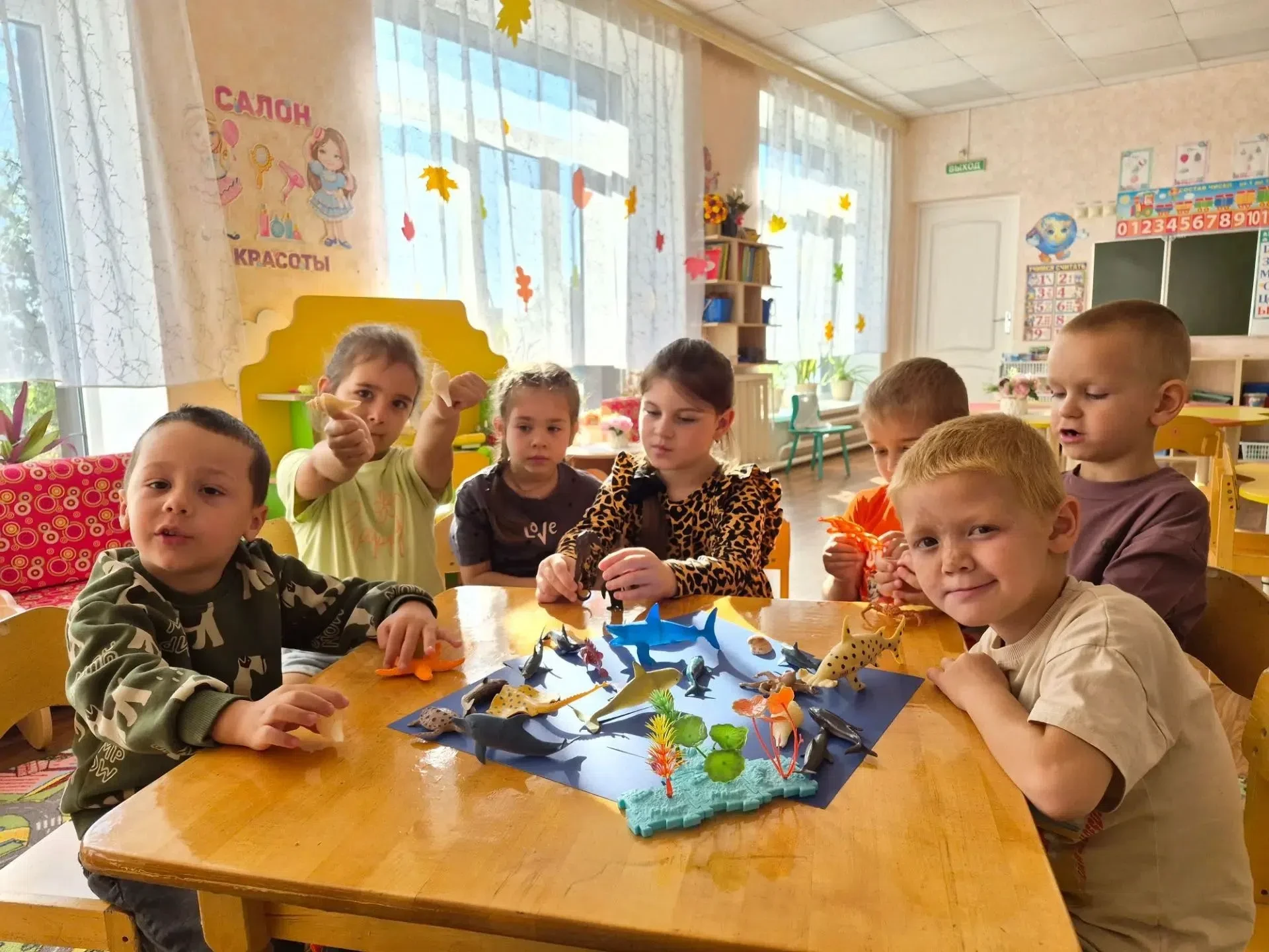 8 октября отмечается Всемирный день осьминога .По данной теме прошло занятие в разновоз...
