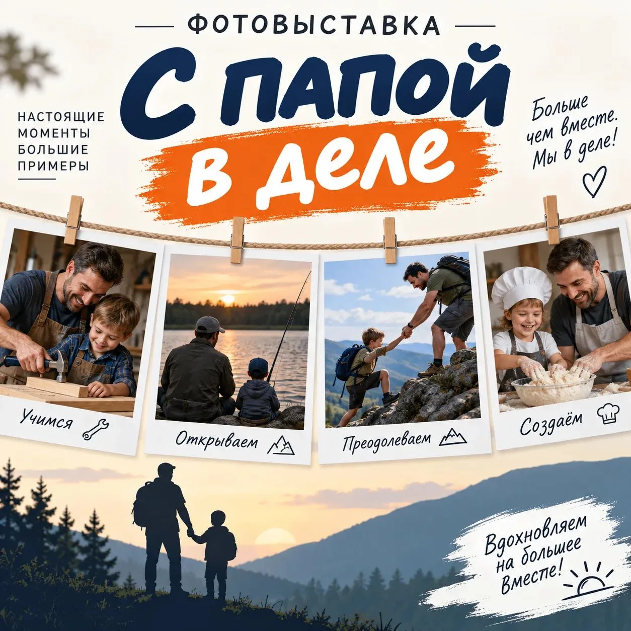 Акция «С папой в деле!».