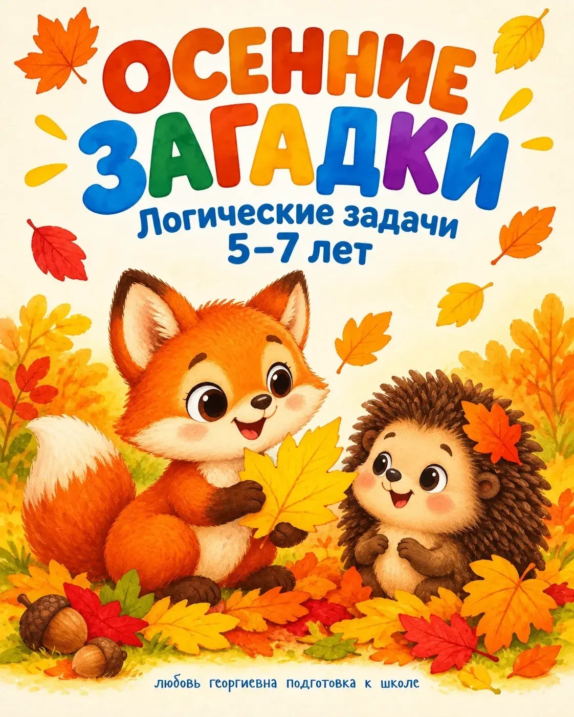 🍁 Осенние загадки для маленьких умников!