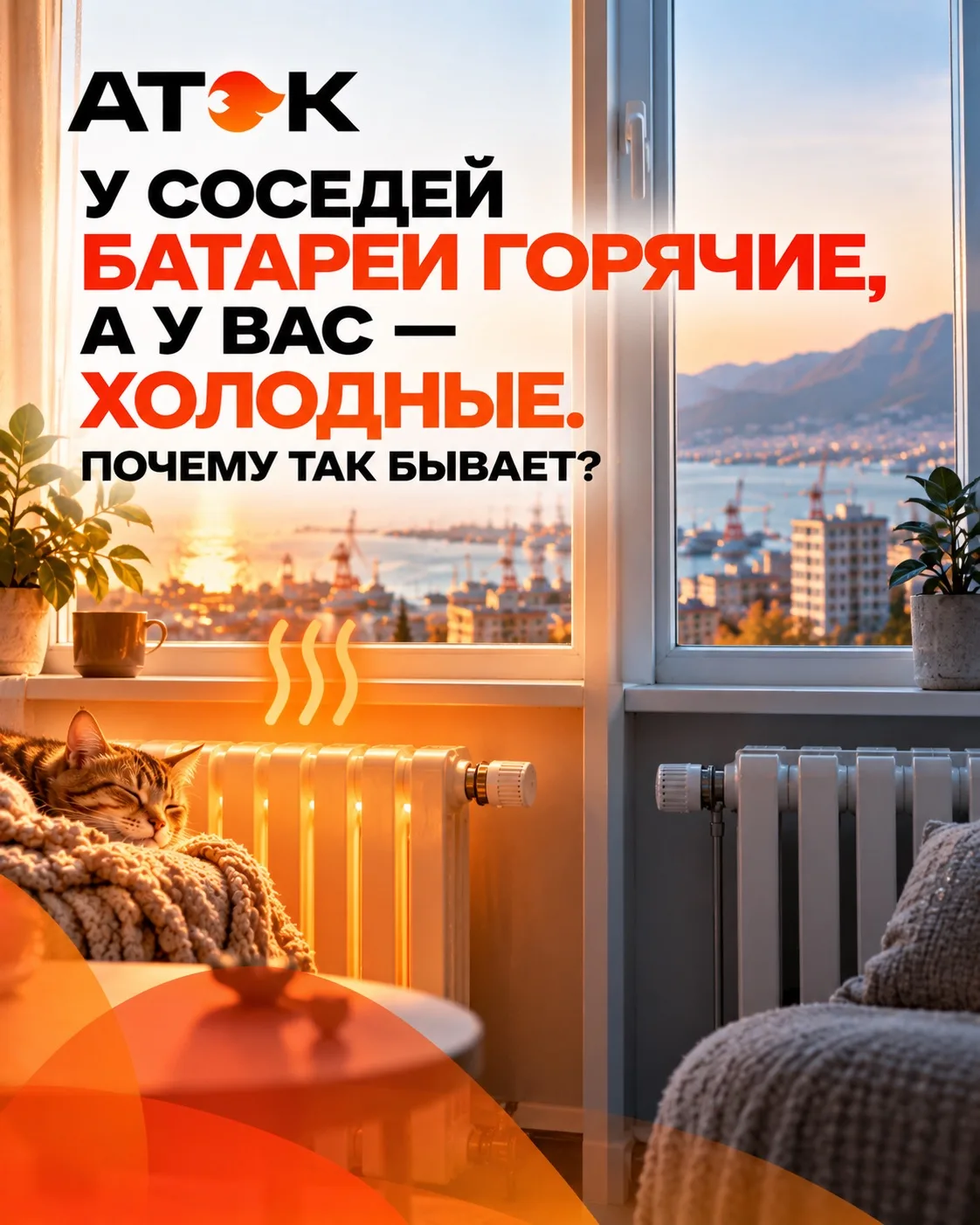 🔥 У соседей батареи горячие, а у вас — холодные. Почему так бывает?