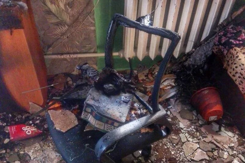 В Кургане из горящего дома спасли троих жильцов