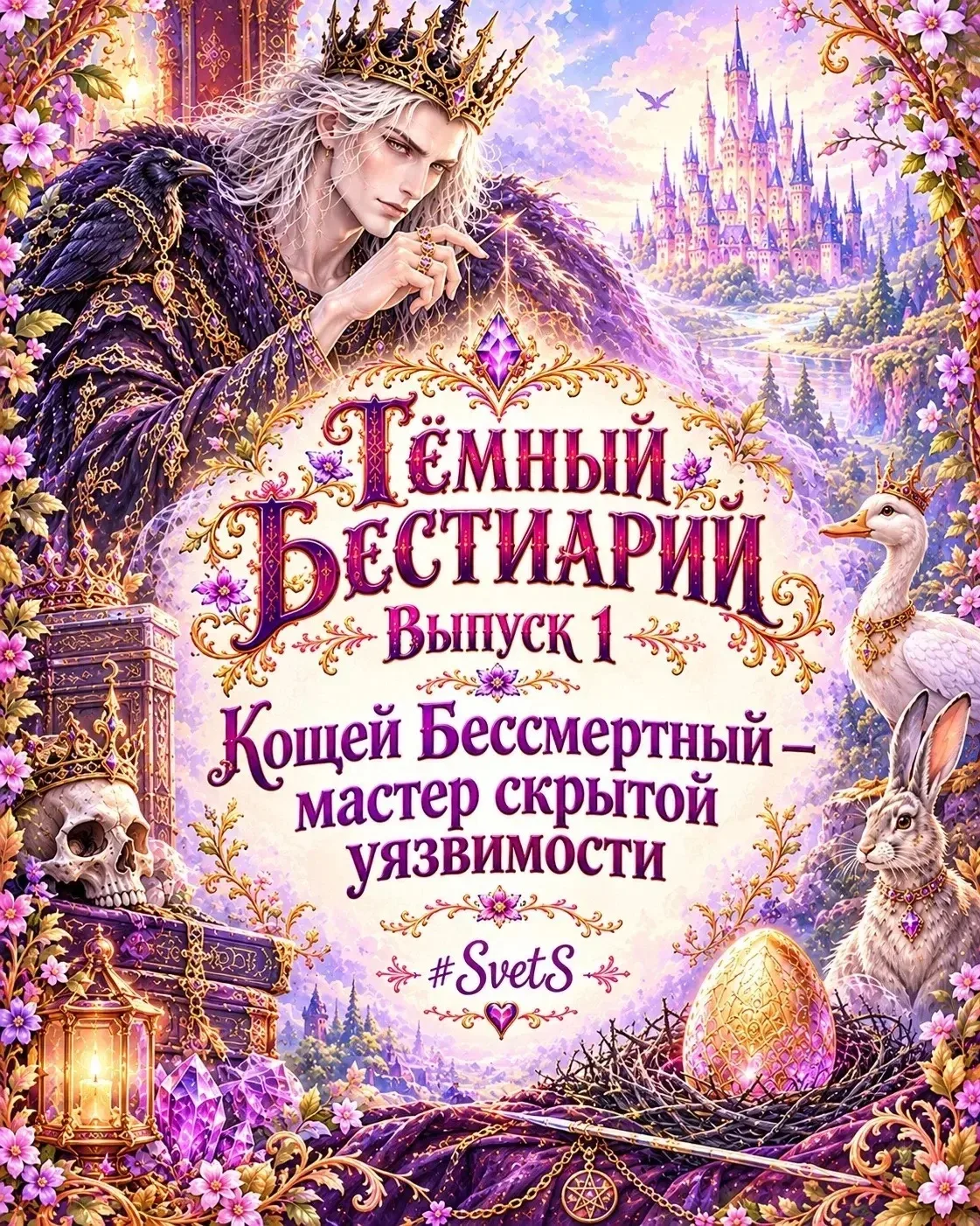 🖤Тёмный бестиарий. Выпуск 1. Кощей Бессмертный — мастер скрытой уязвимости. В каждом и...